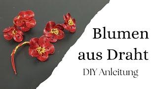 Make Flowers from Wire / Wire Flowers Tutorial