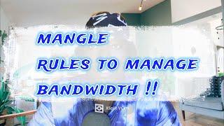 HOW TO MANAGE DATA BANDWIDTH WITH MIKROTIK MANGLE RULES