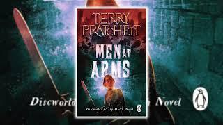 Men at Arms by Terry Pratchett  Best Audiobook Detective Novel