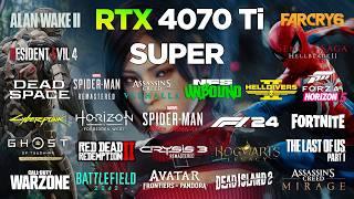 RTX 4070 Ti SUPER : Test in 25 Games - Best GPU under $1000!