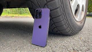 iPhone 14 Pro (Purple) vs Car