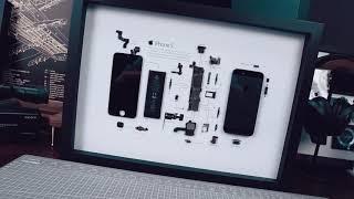 Framed iPhone - Grid Frame Studio