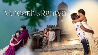 Story Concept Prewedding Shoot 2024 || Vineeth & Ramya || 4K Video || ZoomIn Momentz Photography ||