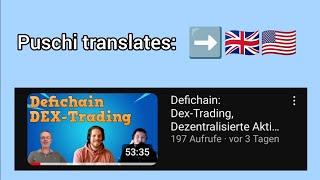 puschi translates: Dex Trading live Interviewed by Schnaschnu