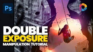 Inner World - Creative Double Exposure Effect Photoshop Tutorial (Andrei Oprinca)