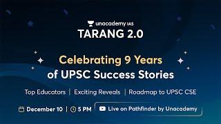 Unacademy IAS Tarang 2.0 2024 - The Biggest Event for UPSC Offline