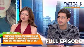 Fast Talk with Boy Abunda: Lianne at Yasser, may mainit na mga rebelasyon! (Full Episode 558)