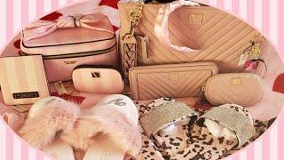 VICTORIA'S SECRET GIRLY PINK HAUL part 8 | ACCESORIES and LOUNGE | FINE VENTURES