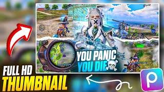 "Create This Full HDR Gaming Thumbnails in PicsArt!  #BGMI #PUBG Tutorial!"