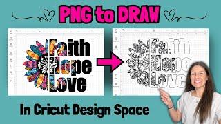 Turn Your Flat Images Into Drawings in Cricut Design Space