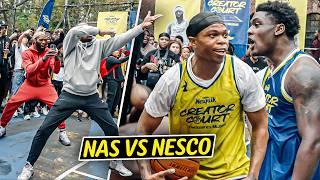 The LIVEST 1v1 Game EVER In YouTube HISTORY Got HEATED | Nas vs Nesco | Nesquik Creator Court