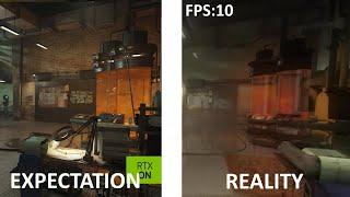 Reality of Half life 2 RTX