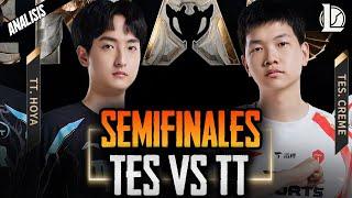 JACKEYLOVE Y EL DOBLE CUADRA  TES vs TT Análisis Semifinal