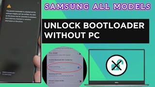 How to Unlock OEM Bootloader | Fix OEM Unlock Not Showing || All Samsung Fix