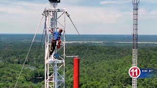 WTOK makes TV tower repairs, adds tower camera