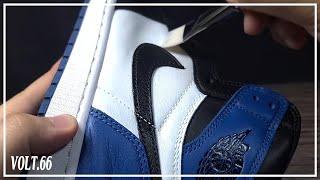 [Custom Shoes] Jordan 1 Dark Marina Bluetoe Custom