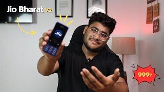 JioBharat v2 - Unboxing & Review | Jio Bharat 4G Phone | Jio Bharat Recharge Plans