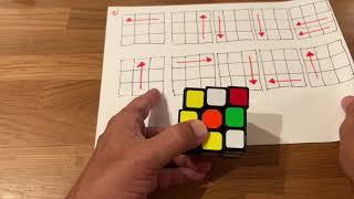 Learn how to solve a Rubik’s cube in 2 minutes, tracing day 4