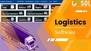 Logistics Software for Trucking - Goods Transport Software Demo - UPSOL Tech