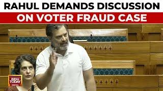 LoP Rahul Gandhi Demands Discussion On Alleged Voter List Manipulation In Lok Sabha | India Today