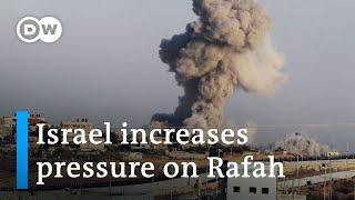 Israel tanks enter Rafah as attacks intensify in southern Gaza Strip | DW News