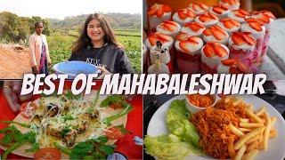 Best MAHABALESHWAR Food Tour | Strawberry Cream, Korean dishes, Special Chicken & More