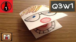 How to Make a Paper Puppet (Face)