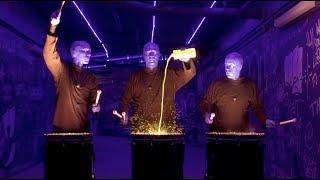 Blue Man Group EPIC Paint Drumming Music Video  