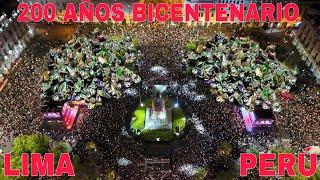 PANORAMA PLAZA SAN MARTÍN 200 AÑOS DE BICENTENARIO ENTRETENIMIENTO GRUPOS MUSICALES