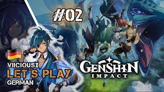 Let´s Play :: Noob plays Genshin Impact ️ German Part #02