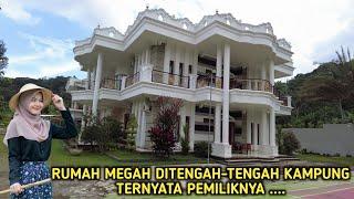 WOW‼️ISTANA DITENGAH PERKAMPUNGAN, SAMPING SUNGAI DAN PESAWAHAN !!