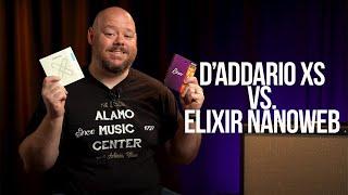 Coated Acoustic Guitar Strings: D'Addario XS vs. Elixir Nanoweb
