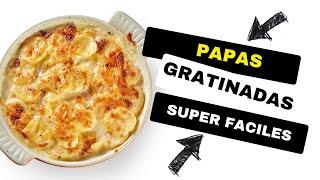 Papas Gratinadas al Horno con Crema y Queso Súper Fáciles | The Frugal Chef en Español