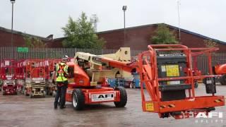 AFI MEWP Familiarisation videos JLG J450AJ, J450AJS