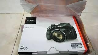 Review unboxing SONY DSC - H400