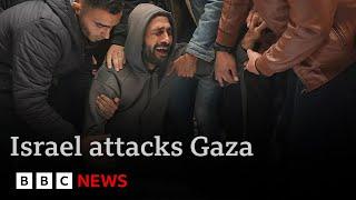 Almost 600 Palestinians reported killed in Gaza since Israel ended ceasefire agreement | BBC News