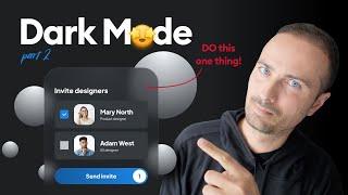 Dark Mode UI Course 2