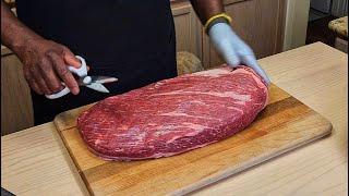 How to Trim a Brisket | Backyard Cooking