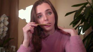 ASMR-  FAST AND AGGRESSIVE PEN NOMS (Kissing and Mouth Sounds)