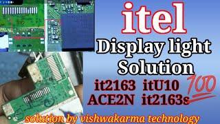 itel it2163 display light solution 100% | itel 2163 display light solution | itel 16pin display way