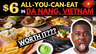 Can You Believe THIS Buffet?!  Unlimited Food in Da Nang, Vietnam!