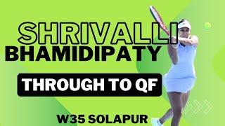 Match Highlights - W35 Solapur: Shrivalli Bhamidipaty Vs Punnin Kovapitukted