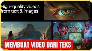 CARA MEMBUAT VIDEO DARI TEKS AI BUAT VIDEO REALISTIK DENGAN TEKS | AI TEXT TO VIDEO REALISTIC