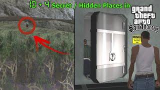 10+4 Secret & Hidden places in GTA San Andreas (NO BUG OR MOD!)