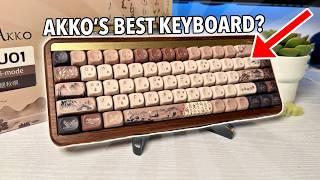 Is this the BEST Wooden Keyboard for 2024? (AKKO MU01)