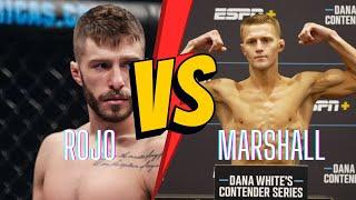 Marcello Rojo Vs Francis Marshall Prediction