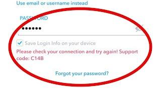 How to Fix Snapchat Something went wrong. Please try again later. Support code: C14A Problem Solved