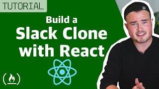 Build a chat application like Slack - React / JavaScript Tutorial