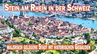 historisches  Stein am Rhein in der Schweiz - eine wunderschöne historische Altstadt #steinamrhein