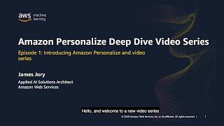 Introduction to Amazon Personalize